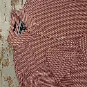 Banana Republic Mad Men .. Long Sleeve . Slim‎ Fit XL